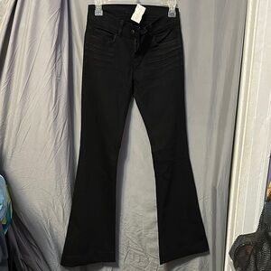 J brand Vintage Stylish Black Flared Pants